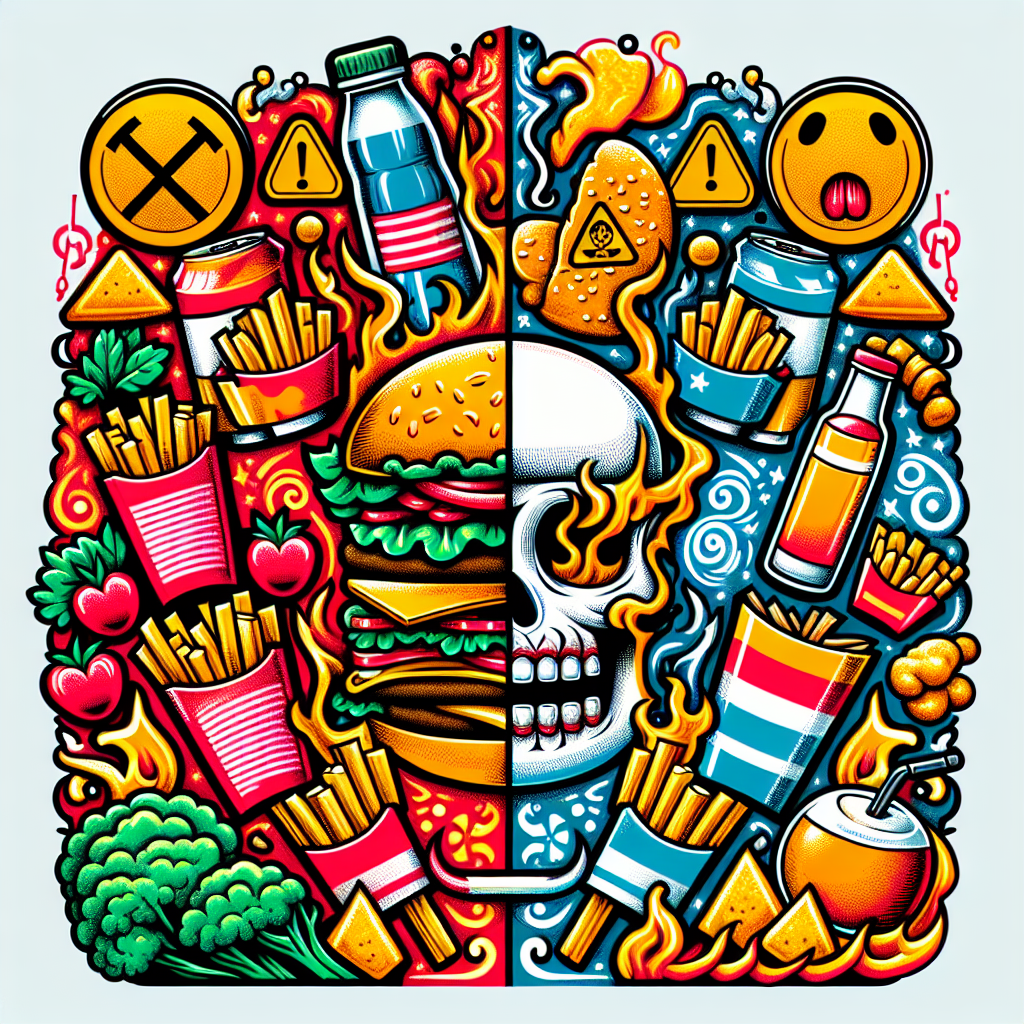 Kelezatan dan Bahaya Makanan Junk Food di Indonesia