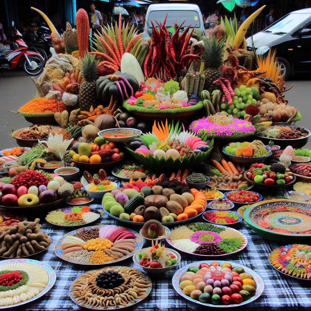 Kuliner Unik Indonesia: Menjajal Makanan Aneh yang Menggugah Selera