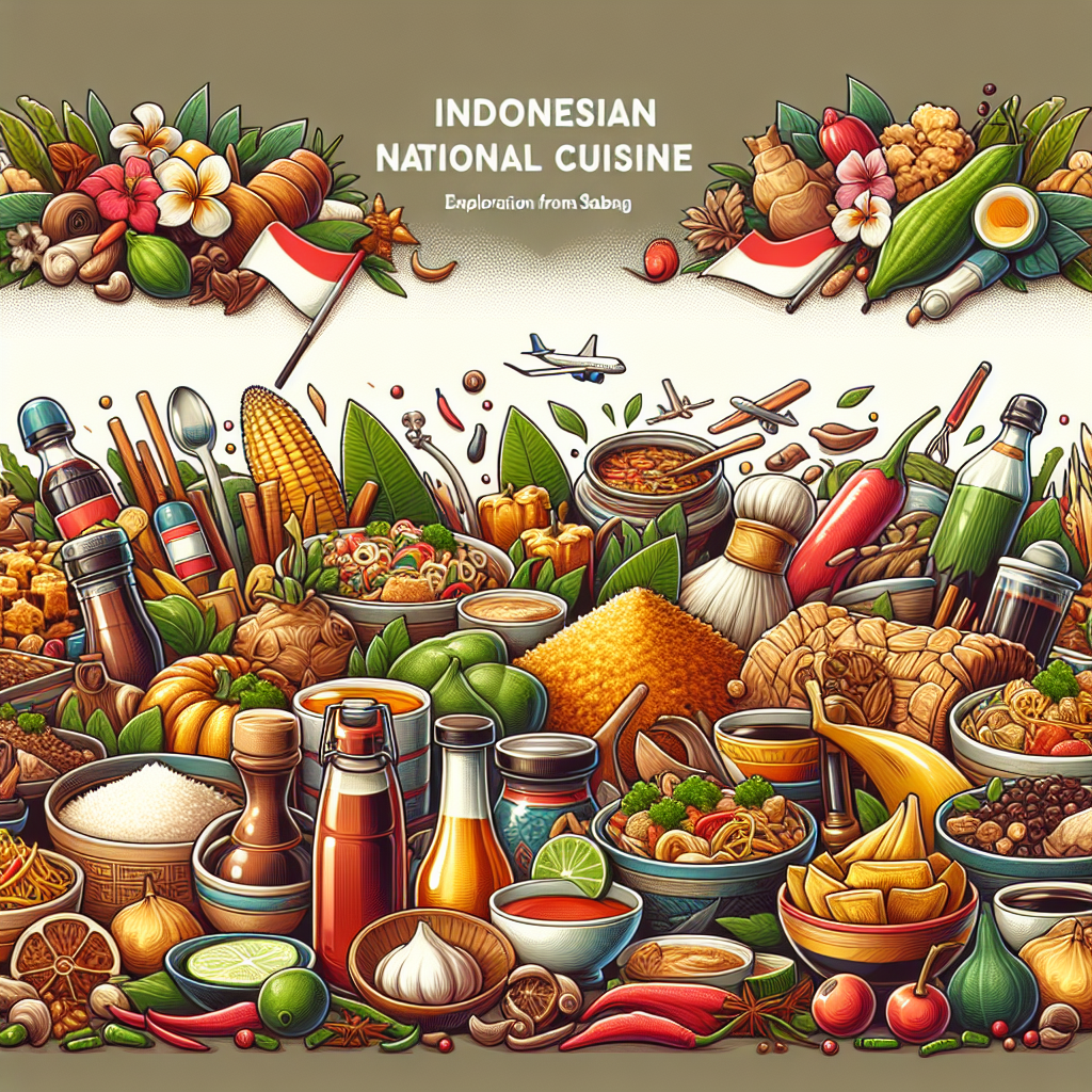 Eksplorasi Kekayaan Cita Rasa Makanan Nasional Indonesia Dari Sabang