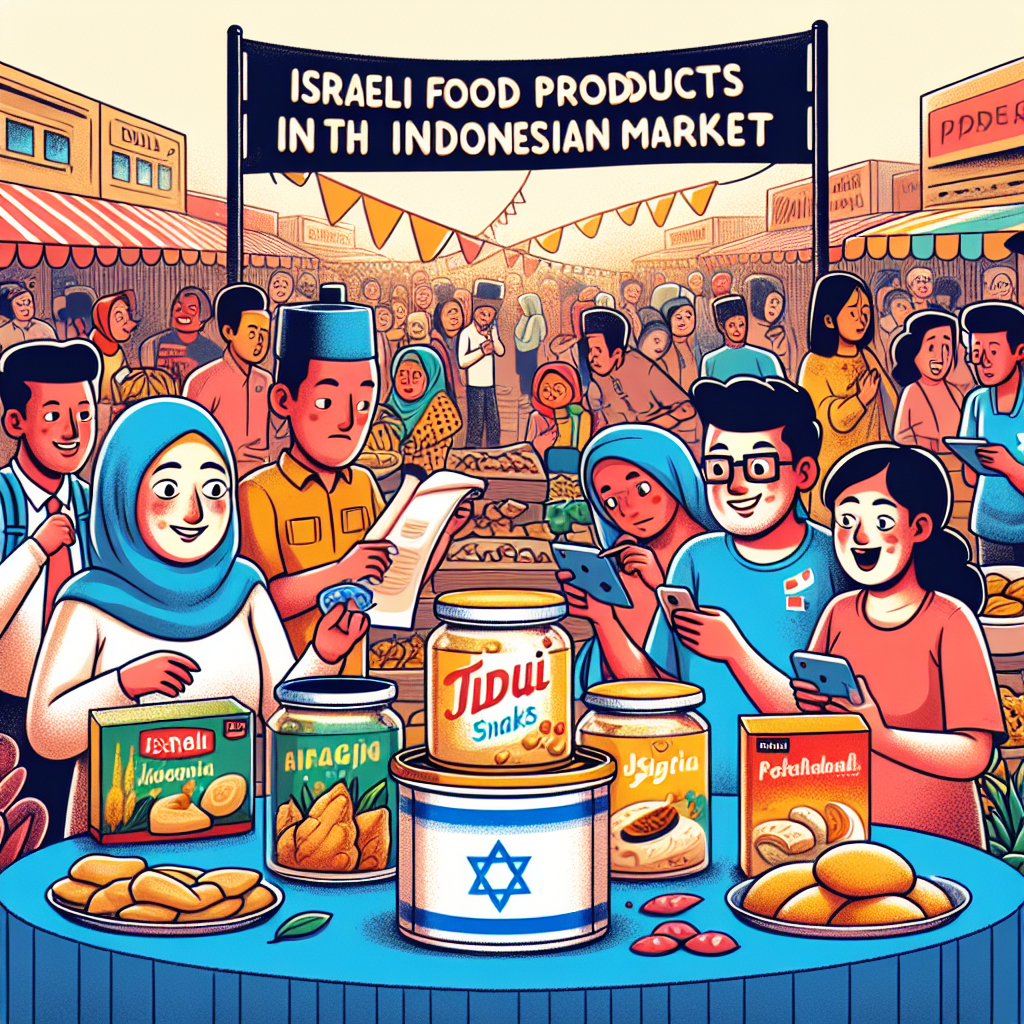 Produk Makanan Israel Masuki Pasar Indonesia: Tantangan dan Peluangnya