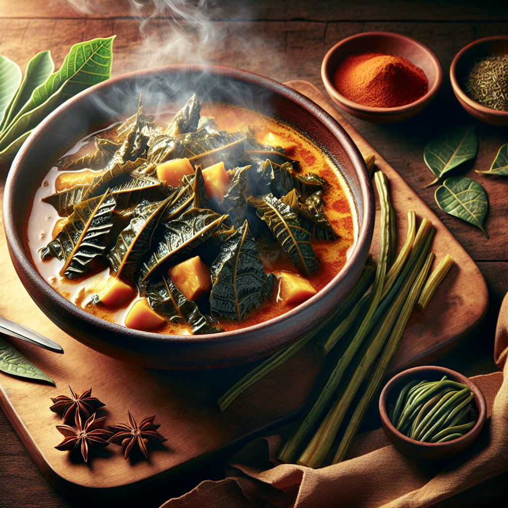 Menggoyang Lidah dengan Resep Gulai Daun Singkong yang Gurih dan Nikmat